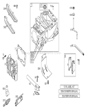 Cylinder Assembly Diagram and Parts List for 260000001-260999999 - 2006 Toro Lawn Mower