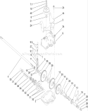 Page J Diagram and Parts List for 280000001-280999999 - 2008 Toro Lawn Mower