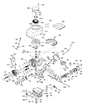 Part Location Diagram of 29747B Tecumseh Screw, Torx T-40, 5/16-24x21/32"