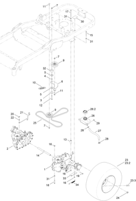 Part Location Diagram of 130-6922 Toro Decal-Bypass