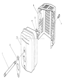 Muffler Assembly Diagram and Parts List for 1000001-1999999 - 1991 Toro Lawn Mower