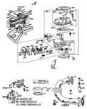 Page D Diagram and Parts List for 9000001-9999999 - 1989 Toro Lawn Mower