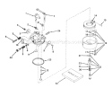 Page B Diagram and Parts List for 5000001-5999999 - 1975 Toro Snow Blower