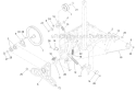 Pulleys and Bellcrank Diagram and Parts List for 313000001-313999999 - 2013 Toro Snow Blower