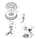 Page K Diagram and Parts List for 9000001-9999999 - 1979 Toro Snow Blower
