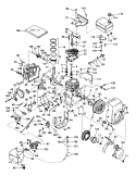 Page G Diagram and Parts List for 9000001-9999999 - 1979 Toro Snow Blower