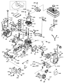 Part Location Diagram of 50-659 Briggs and Stratton Carburetor