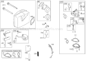 Page J Diagram and Parts List for 220000001-220999999 - 2002 Toro Snow Blower