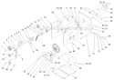 Part Location Diagram of 112-8128 Toro Frame Brace Assembly