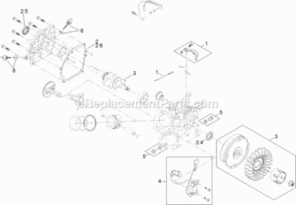 Engine_Assembly_No_2 Diagram and Parts List for 315000001 - 315999999 Toro Snow Blower