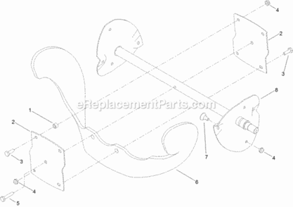 Rotor_Assembly Diagram and Parts List for 315000001 - 315999999 Toro Snow Blower