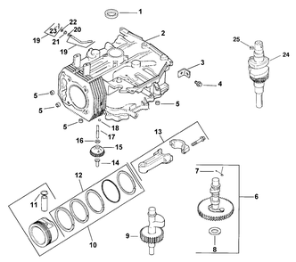 Part Location Diagram of 1210807-S Toro Ring SetSTD