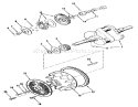 Crankshaft, Camshaft, Flywheel Diagram and Parts List for 1990 Toro Lawn Tractor
