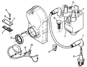 Ignition-Electronic Diagram and Parts List for 2000001-2999999 - 1992 Toro Lawn Tractor