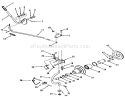 Pto Clutch And Control Diagram and Parts List for 2000001-2999999 - 1992 Toro Lawn Tractor