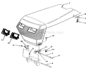 Page AE Diagram and Parts List for 2000001-2999999 - 1992 Toro Lawn Tractor