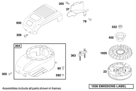 Engine Gts 200 Diagram and Parts List for 9900001 - 9999999 Toro Lawn Mower