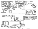 Page G Diagram and Parts List for 3000001-3999999 - 1983 Toro Lawn Tractor