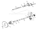 Differential Model 100-024 Diagram and Parts List for 4000001-4999999 - 1984 Toro Lawn Tractor