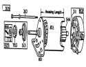 Page G Diagram and Parts List for 4000001-4999999 - 1984 Toro Lawn Tractor