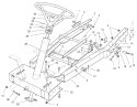 Rear Axle Assembly Diagram and Parts List for 200000001-200999999 - 2000 Toro