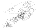 Electrical Assembly Diagram and Parts List for 3900001-3999999 - 1993 Toro Lawn Tractor