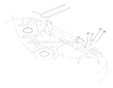 Belt Assembly Diagram and Parts List for 200000001-200999999 - 2000 Toro Lawn Tractor