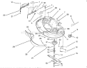 Housing & Spindle Assembly (38" Cutting Unit) (model No. 71191 Only) Diagram and Parts List for 4900001-4999999 - 1994 Toro Lawn Tractor