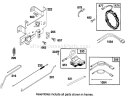 Page J Diagram and Parts List for 5900001-5999999 - 1995 Toro Lawn Tractor