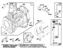 Engine Briggs & Stratton Model 28q777-0168-01 Diagram and Parts List for 5900001-5999999 - 1995 Toro Lawn Tractor