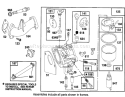 Page H Diagram and Parts List for 5900001-5999999 - 1995 Toro Lawn Tractor