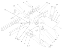 Page R Diagram and Parts List for 210000001-210999999 - 2001 Toro Lawn Tractor