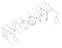 Air Intake/filtration Kohler Engine Cv16s-Ps61514 Diagram and Parts List for 5900001-5999999 - 1995 Toro Lawn Tractor