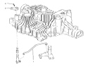 Bypass Return Tuff Torq Transmission K61 (toro) Diagram and Parts List for 5900001-5999999 - 1995 Toro Lawn Tractor