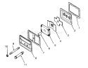 Breather And Vent Diagram and Parts List for 3900001-3999999 - 1993 Toro Lawn Tractor