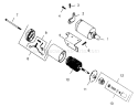 Starter Diagram and Parts List for 3900001-3999999 - 1993 Toro Lawn Tractor