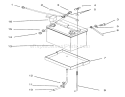 Battery Diagram and Parts List for 4900001-4999999 - 1994 Toro
