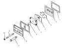 Breather And Vent Diagram and Parts List for 4900001-4999999 - 1994 Toro