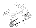 Page K Diagram and Parts List for 39000001-39999999 - 1993 Toro Lawn Tractor