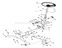 Page Q Diagram and Parts List for 39000001-39999999 - 1993 Toro Lawn Tractor