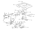 Page AD Diagram and Parts List for 39000001-39999999 - 1993 Toro Lawn Tractor