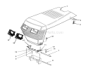 Page AE Diagram and Parts List for 39000001-39999999 - 1993 Toro Lawn Tractor