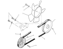 Page M Diagram and Parts List for 59000412-59002868 - 1995 Toro Lawn Tractor
