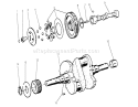 Page F Diagram and Parts List for 59000412-59002868 - 1995 Toro Lawn Tractor