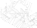 Bumper And Hood Assembly Diagram and Parts List for 8900001-8999999 - 1998 Toro Lawn Tractor