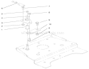 Smart Turn Front Assembly Diagram and Parts List for 8900001-8999999 - 1998 Toro Lawn Tractor