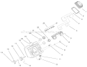 Part Location Diagram of 95-4225 Toro Throttle Control Assembly