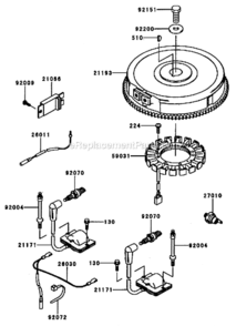Part Location Diagram of 92072-7003 Toro Band