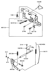 Part Location Diagram of 92145-7005 Toro Spring