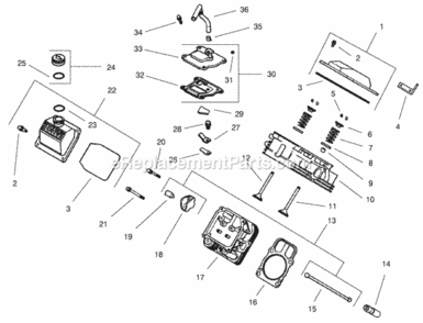 Part Location Diagram of X-75-23 Toro Plug-Countersunk Hex